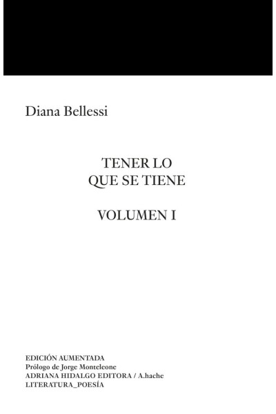 TENER LO QUE SE TIENE