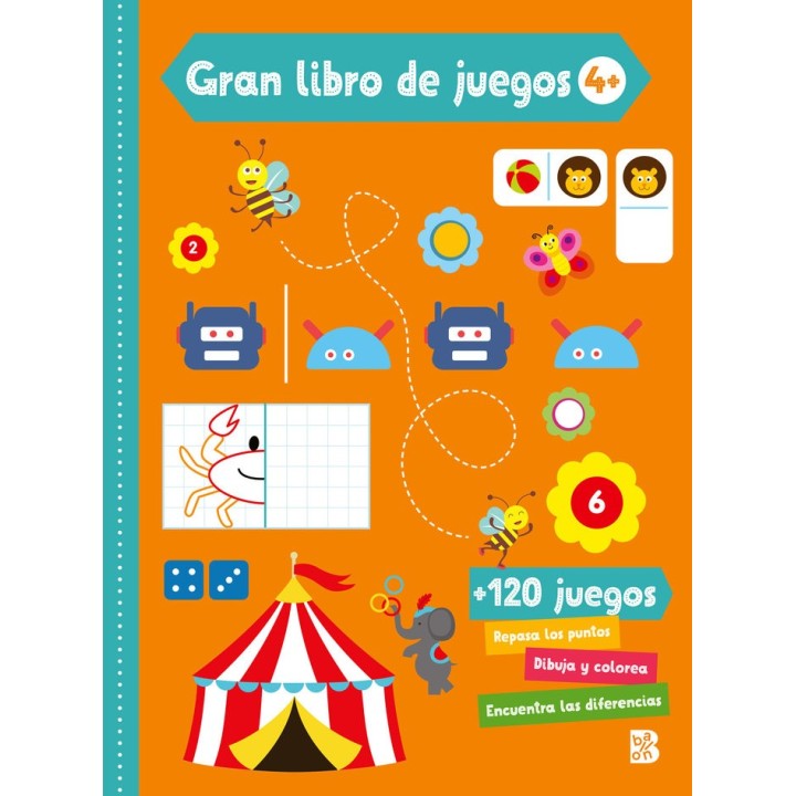 GRAN LIBRO DE JUEGOS +4