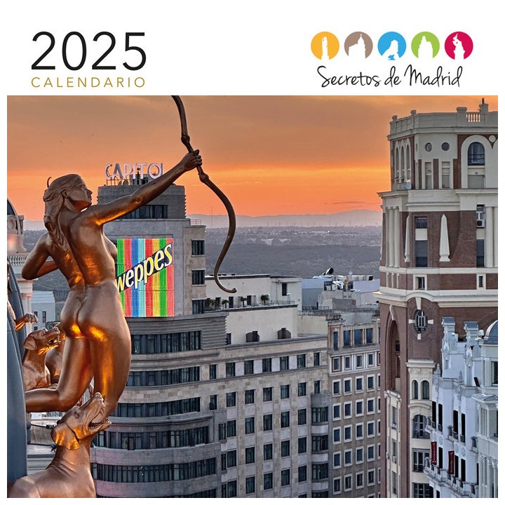 CALENDARIO 2025 SECRETOS DE MADRID
