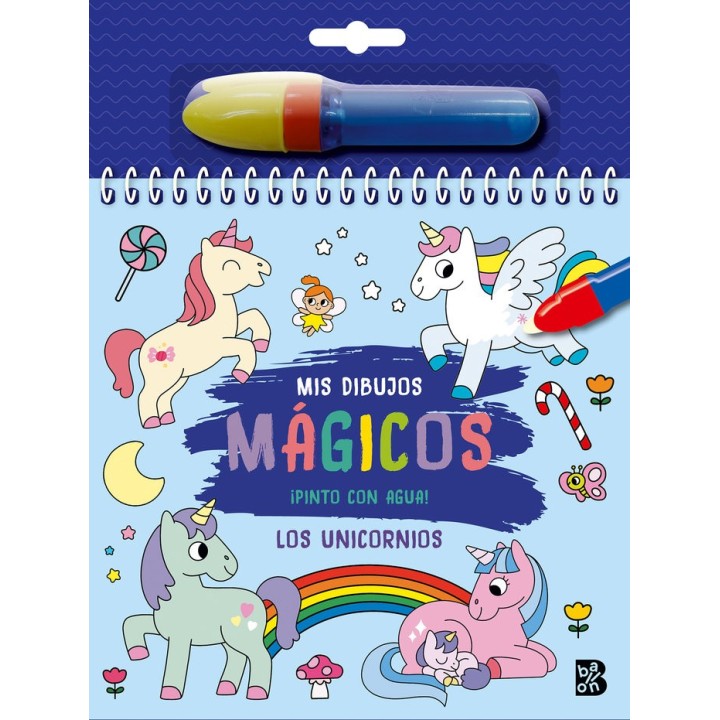 PINTO CON AGUA LOS UNICORNIOS