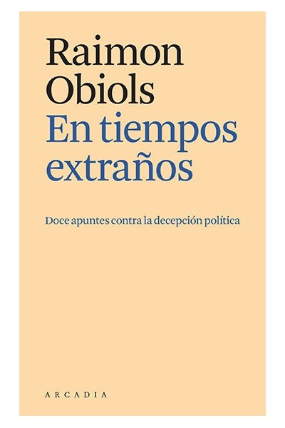 EN TIEMPOS EXTRAÑOS