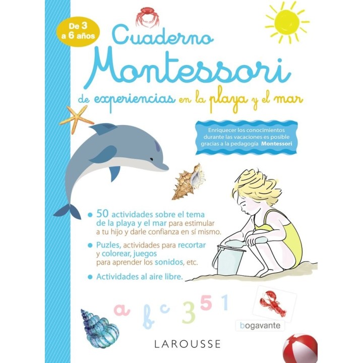CUADERNO MONTESSORI EXPERIENCIAS PLAYA Y EL MAR