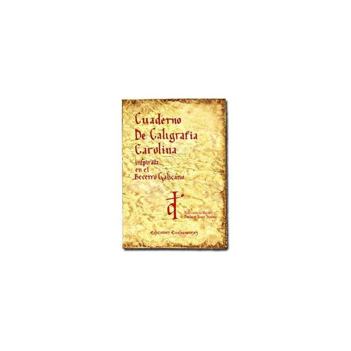 CUADERNO DE CALIGRAFIA CAROLINA INSPIRADA EN EL BECERRO GALI