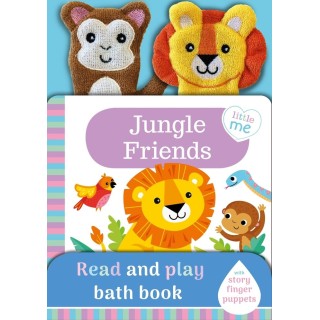 JUNGLE FRIENDS BATH BOOK INGLES