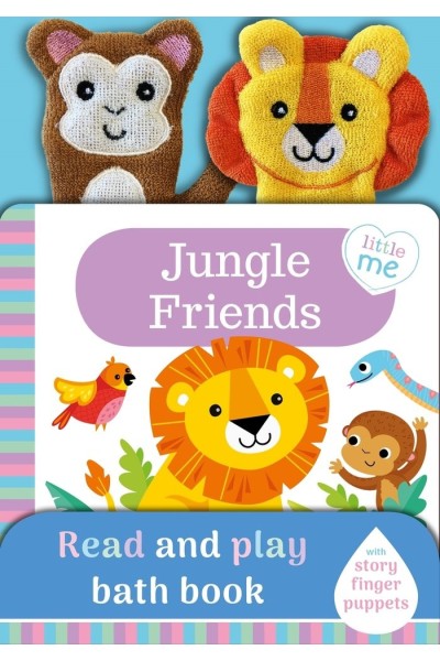 JUNGLE FRIENDS BATH BOOK INGLES