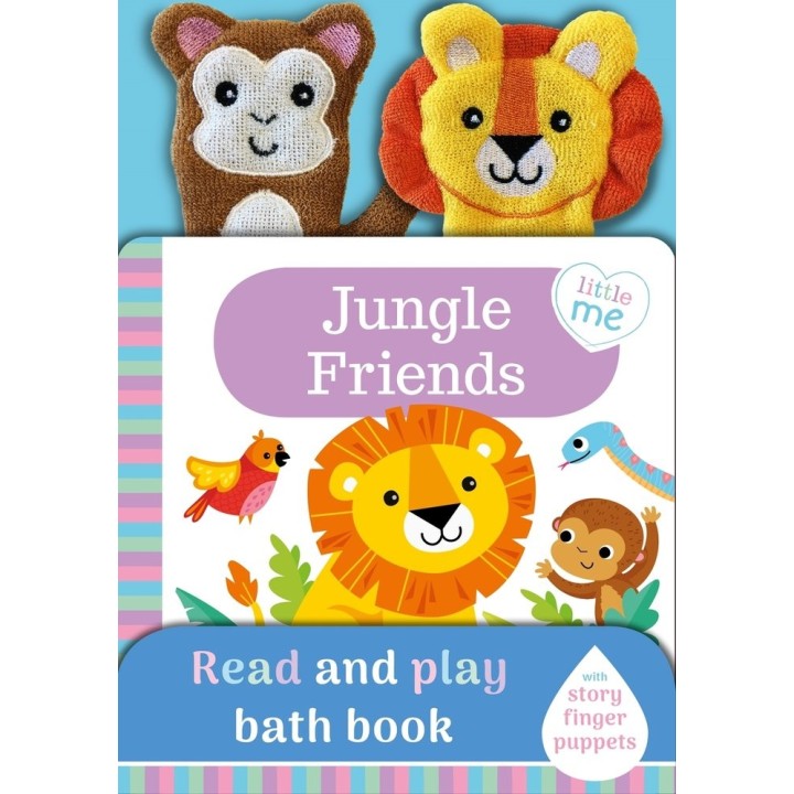 JUNGLE FRIENDS BATH BOOK INGLES