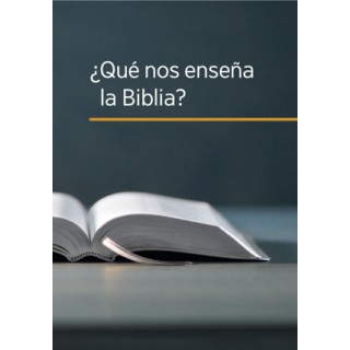 Que nos enseña la biblia?