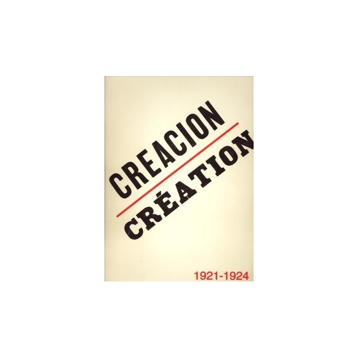 CREACION/CREATION: 1921-1924