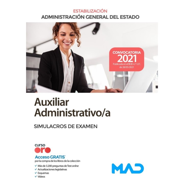 AUXILIAR ADMINISTRATIVO DE LA ADMINISTRACION GENERAL DEL EST