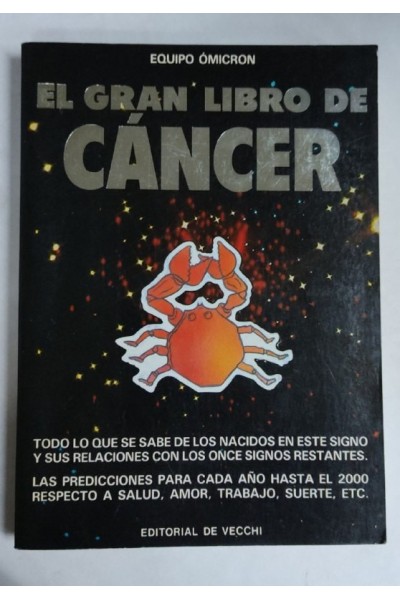 EL GRAN LIBRO DE CANCER