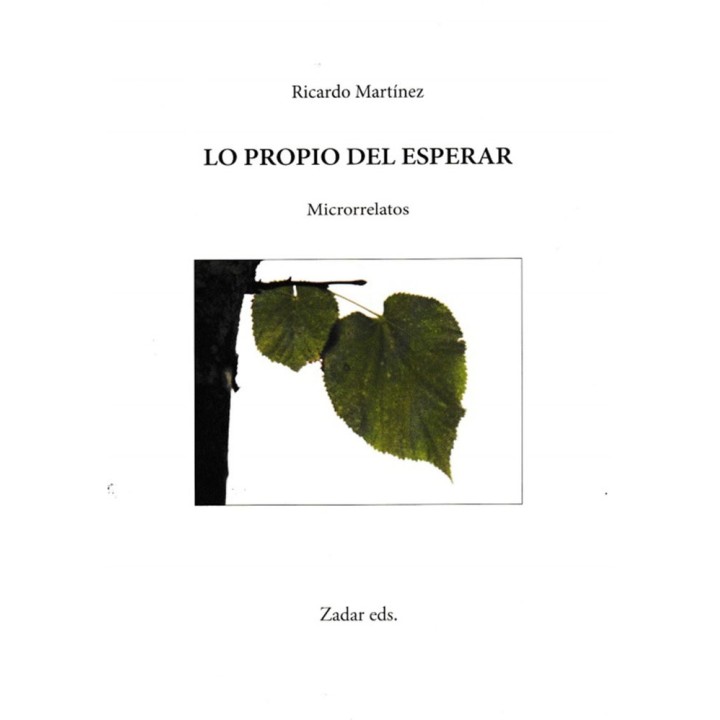 LO PROPIO DEL ESPERAR