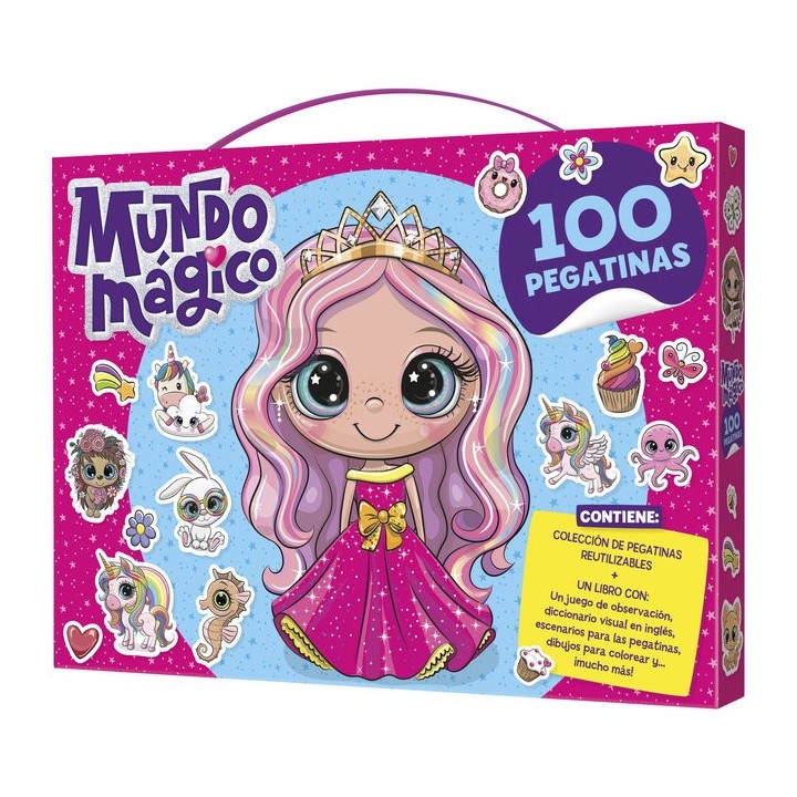 MUNDO MAGICO 100 PEGATINAS
