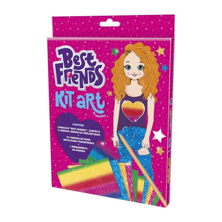 BEST FRIENDS KIT ART TRANSFER