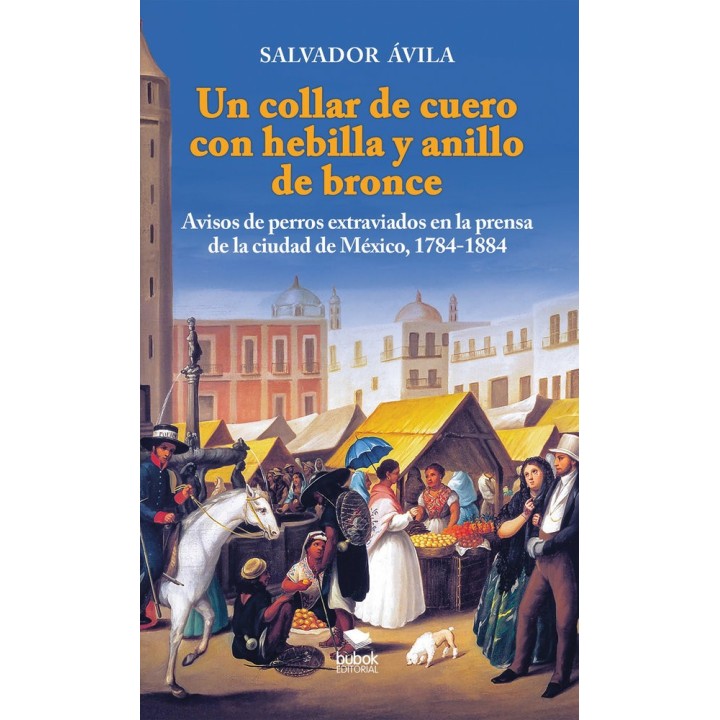 UN COLLAR DE CUERO CON HEBILLA Y ANILLO DE BRONCE