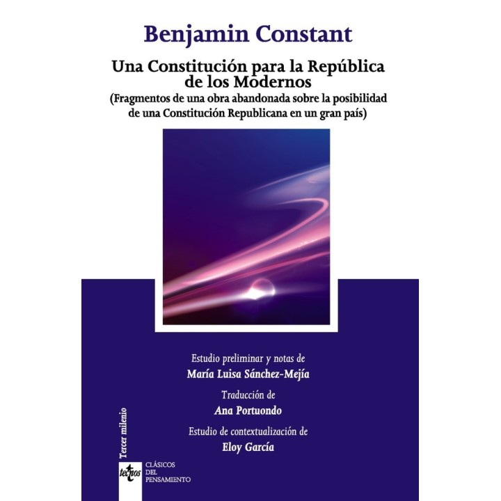UNA CONSTITUCION PARA LA REPUBLICA DE LOS MODERNOS