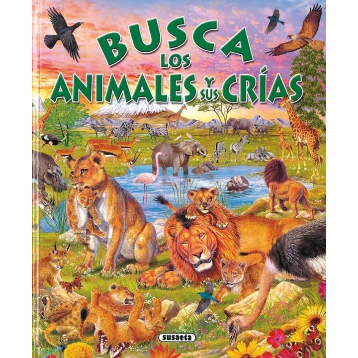 BUSCA LOS ANIMALES Y SUS CRIAS