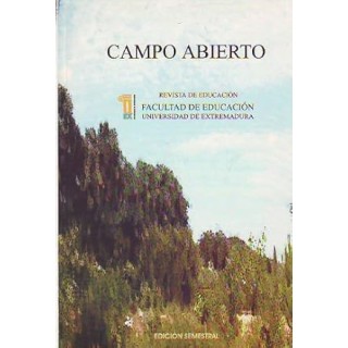 CAMPO ABIERTO. REVISTA DE EDUCACION. NÚM (23).