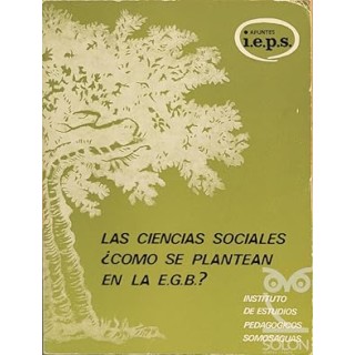 LAS CIENCIAS SOCIALES ¿COMO SE PLANTEAN EN LA E.G.B.?