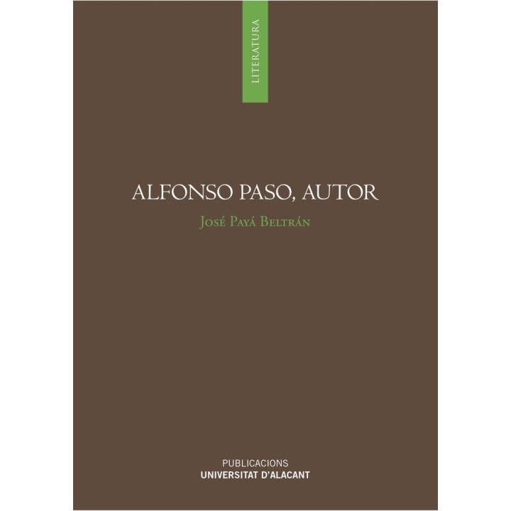 ALFONSO PASO, AUTOR