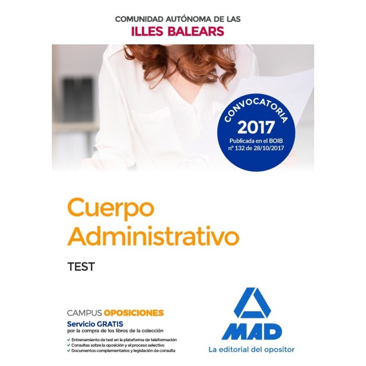 TESTS CUEPO ADMINISTRATIVO DE LA CAIB