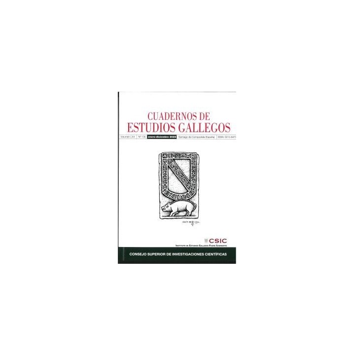 CUADERNOS DE ESTUDIOS GALLEGOS Nº 136 ENERO-DICIEMBRE 2023