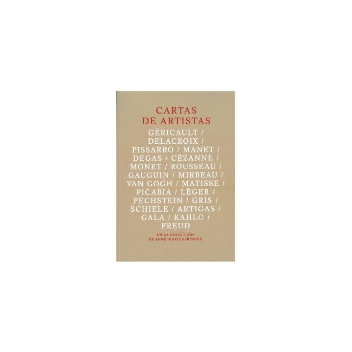 CARTAS DE ARTISTAS