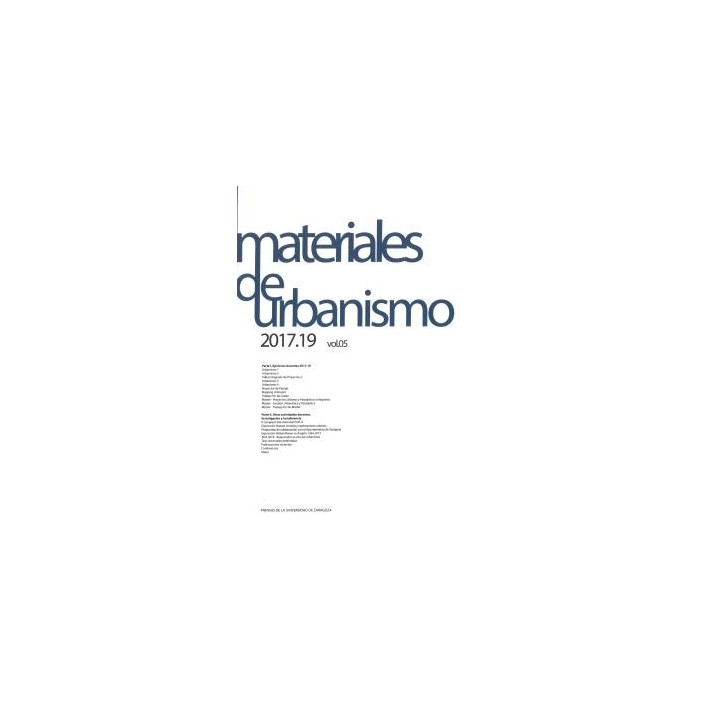 MATERIALES DE URBANISMO 2017.19 VOL.5