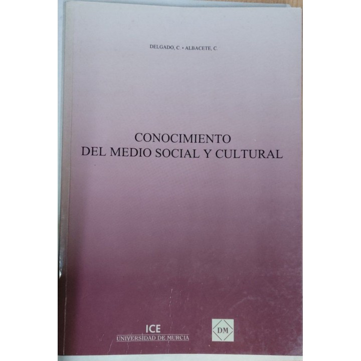 Conocimiento del Medio Social y Cultural