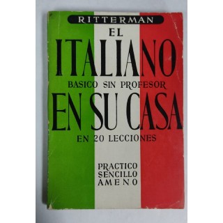El Italiano en su casa. Basico, sin profesor en 20 Lecciones
