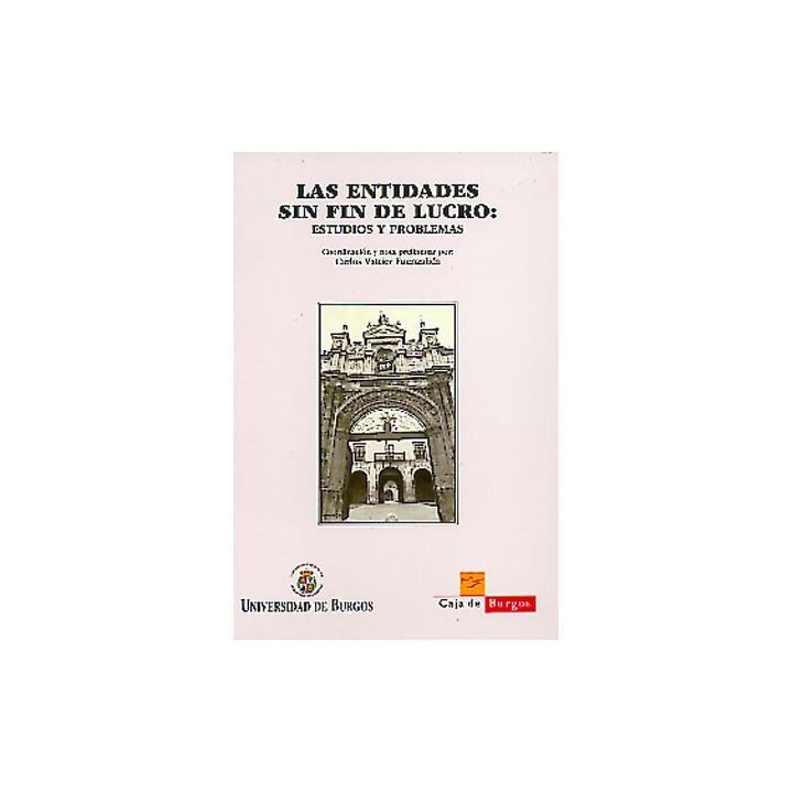 LAS ENTIDADES SIN FIN DE LUCRO. ESTUDIOS Y PROBLEMAS