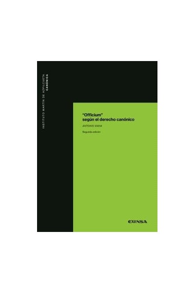 "OFFICIUM" SEGÚN EL DERECHO CANÓNICO