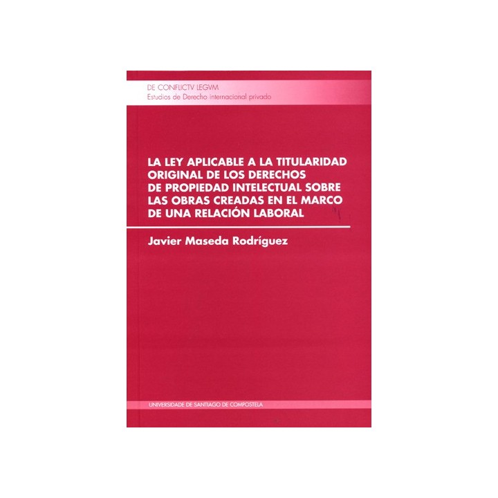 LA LEY APLICABLE A LA TITULARIDAD ORIGINAL
