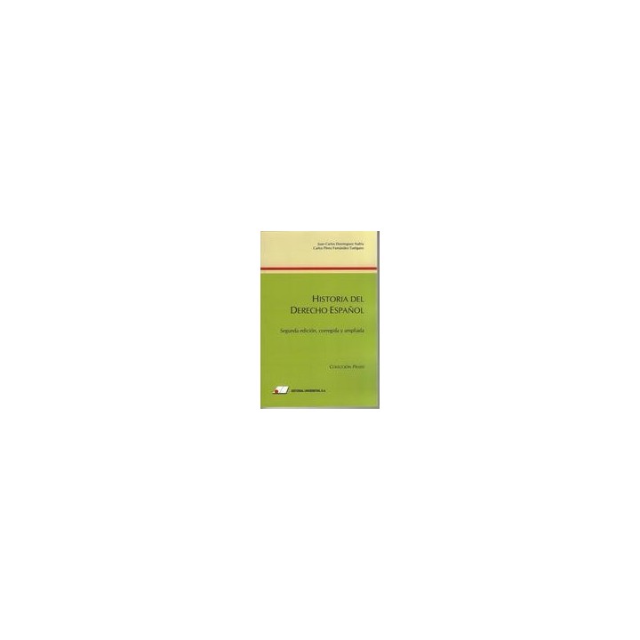 HISTORIA DEL DERECHO ESPAÑOL