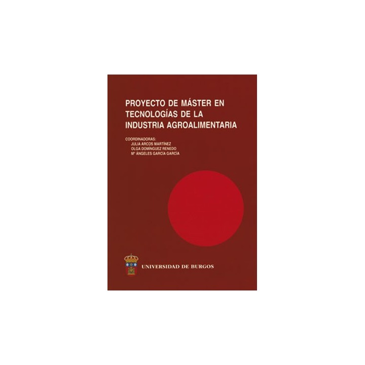 PROYECTO DE MASTER EN "TECNOLOGÍAS DE LA INDUSTRIA AGROALIMENTARIA"