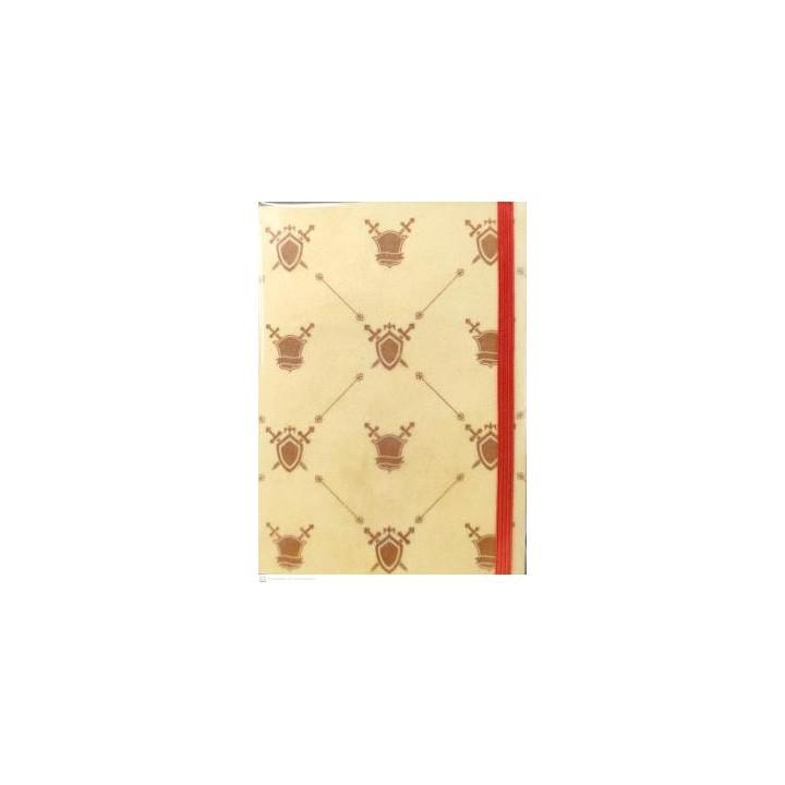LIBRETA ARTESANAL PERGAMINO ESCUDOS