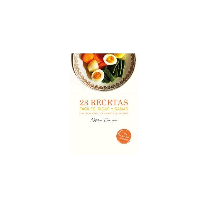 23 RECETAS FÁCILES, RICAS Y SANAS CON PRODUCTOS DE LA HUERTA VALENCIANA