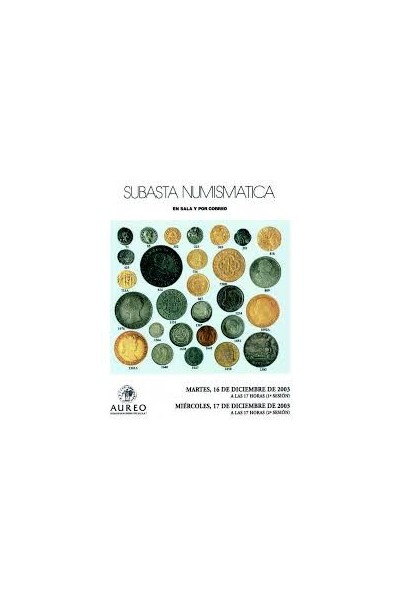 AUREO. SUBASTA NUMISMÁTICA EN SALA Y POR CORREO: 5 marzo  2003.