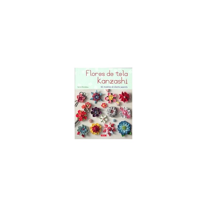 FLORES DE TELA KANZASHI