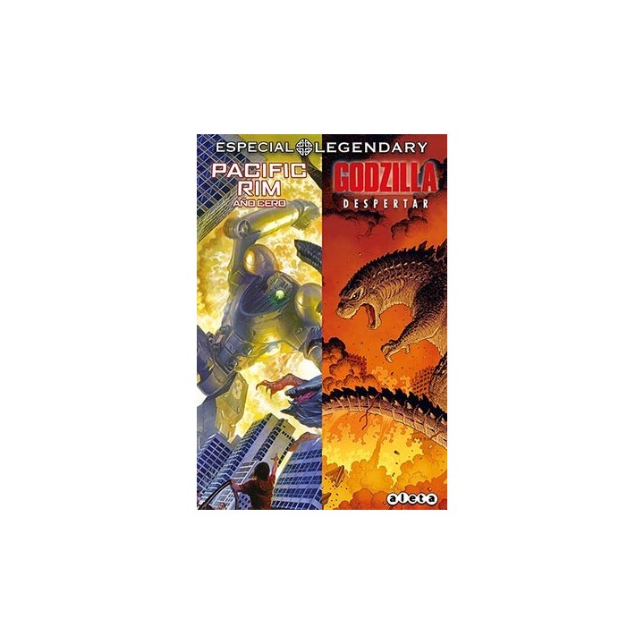 ESTUCHE LEGENDARY (PACIFIC RIM Y GODZILLA)
