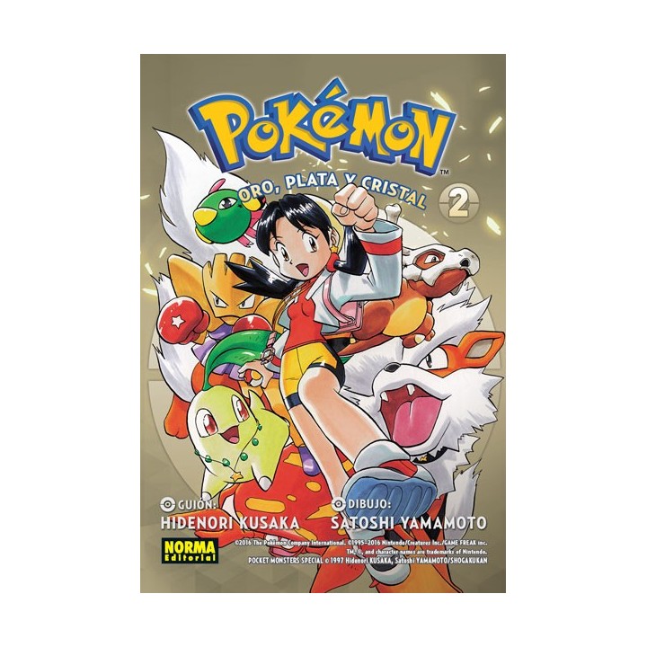 POKEMON 06 ORO PLATA Y CRISTAL 2