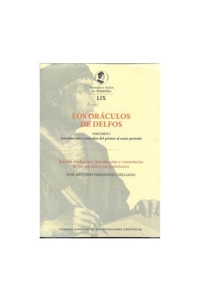 LOS ORÁCULOS DE DELFOS VOLUMEN I Y II