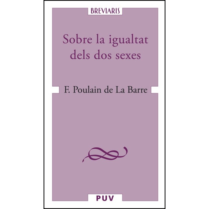 SOBRE LA IGUALTAT DELS DOS SEXES