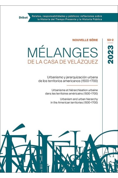 MÉLANGES DE LA CASA DE VELÁZQUEZ