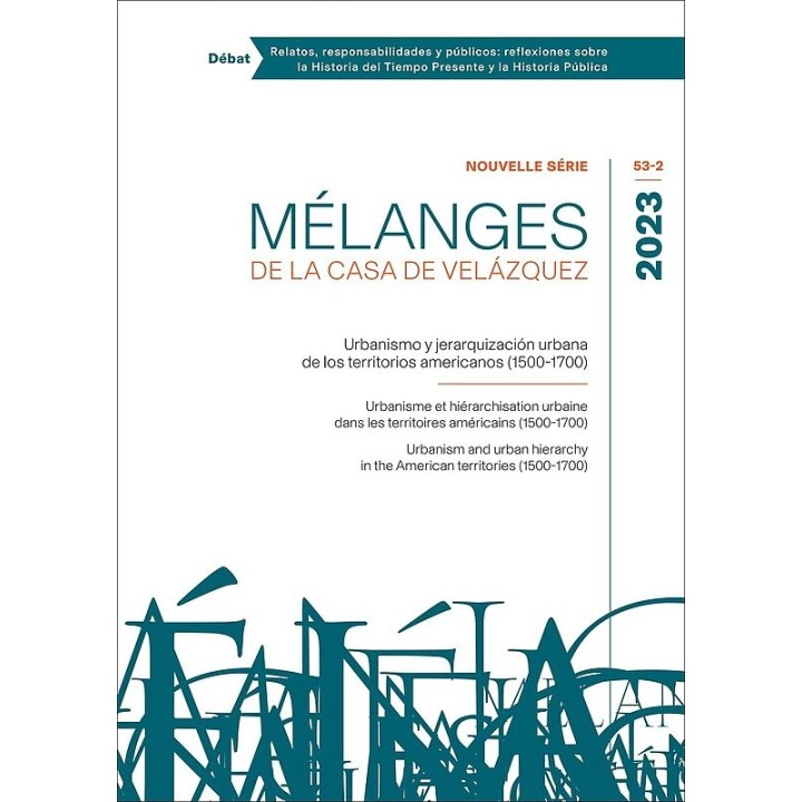 MÉLANGES DE LA CASA DE VELÁZQUEZ