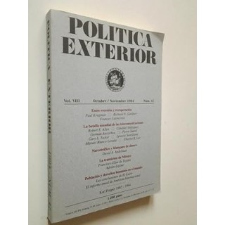 Revista Política Exterior. Vol. VIII. Núm. 41. Octubre / Noviembre 1994.