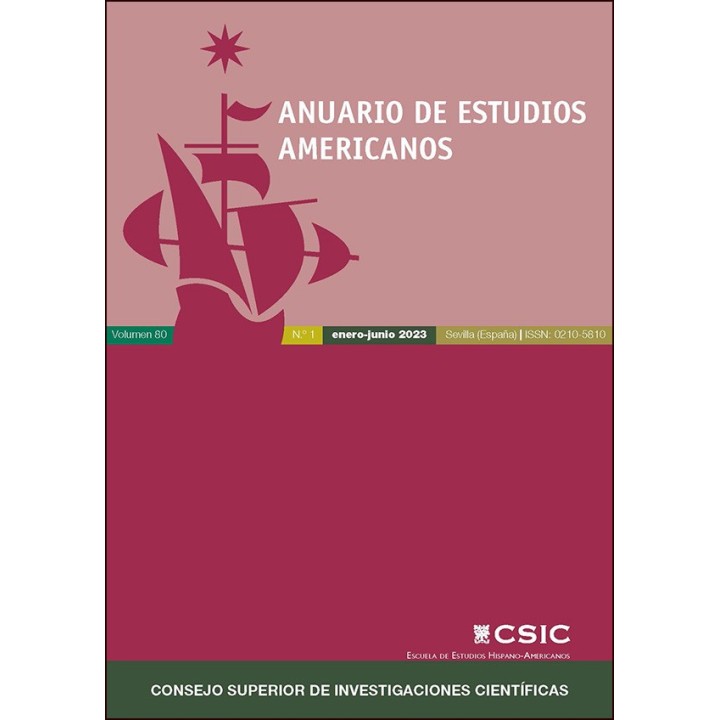 ANUARIO DE ESTUDIOS AMERICANOS VOL 77 Nº 2 JULIO-DICBRE. 2020