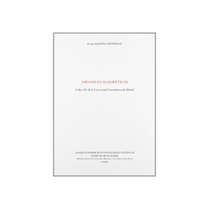 APÉNDICES MASOTÉRICOS CÓDICE M1 DE LA UNIVERSIDAD COMPLUTENSE DE MADRID