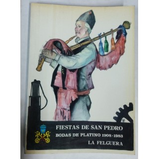 Fiestas de San Pedro 1983. Bodas de platino 1908-1983 La Felguera