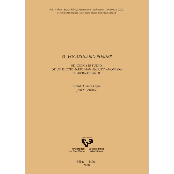 EL VOCABULARIO POMIER