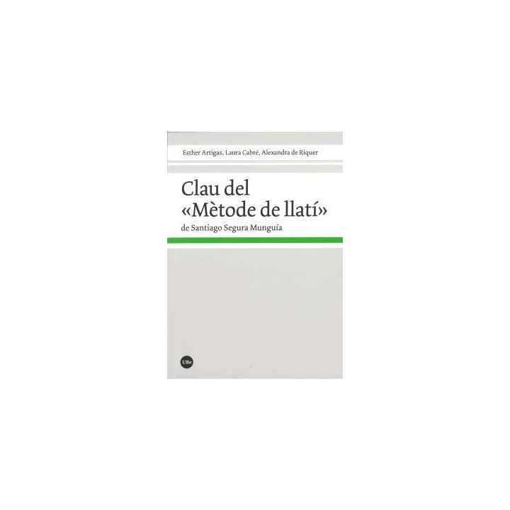 CLAU DEL MÉTODE DE LLATÍ